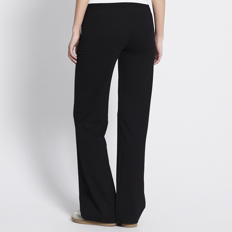 Low waist fitted pants "Ebba" Black